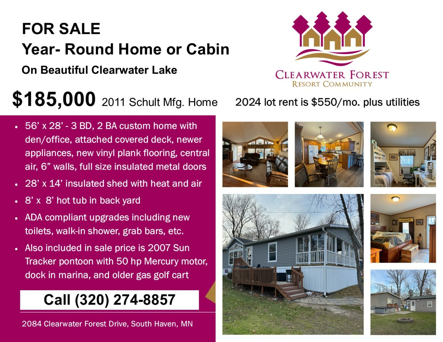 Homes for Sale Clearwater Forest Resort Community